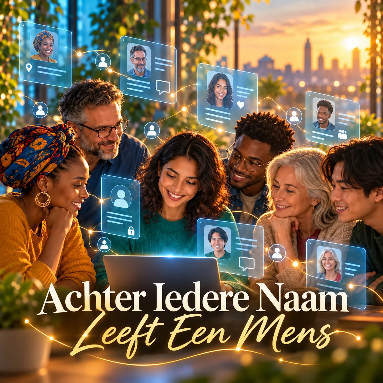 Achter iedere naam leeft een mens