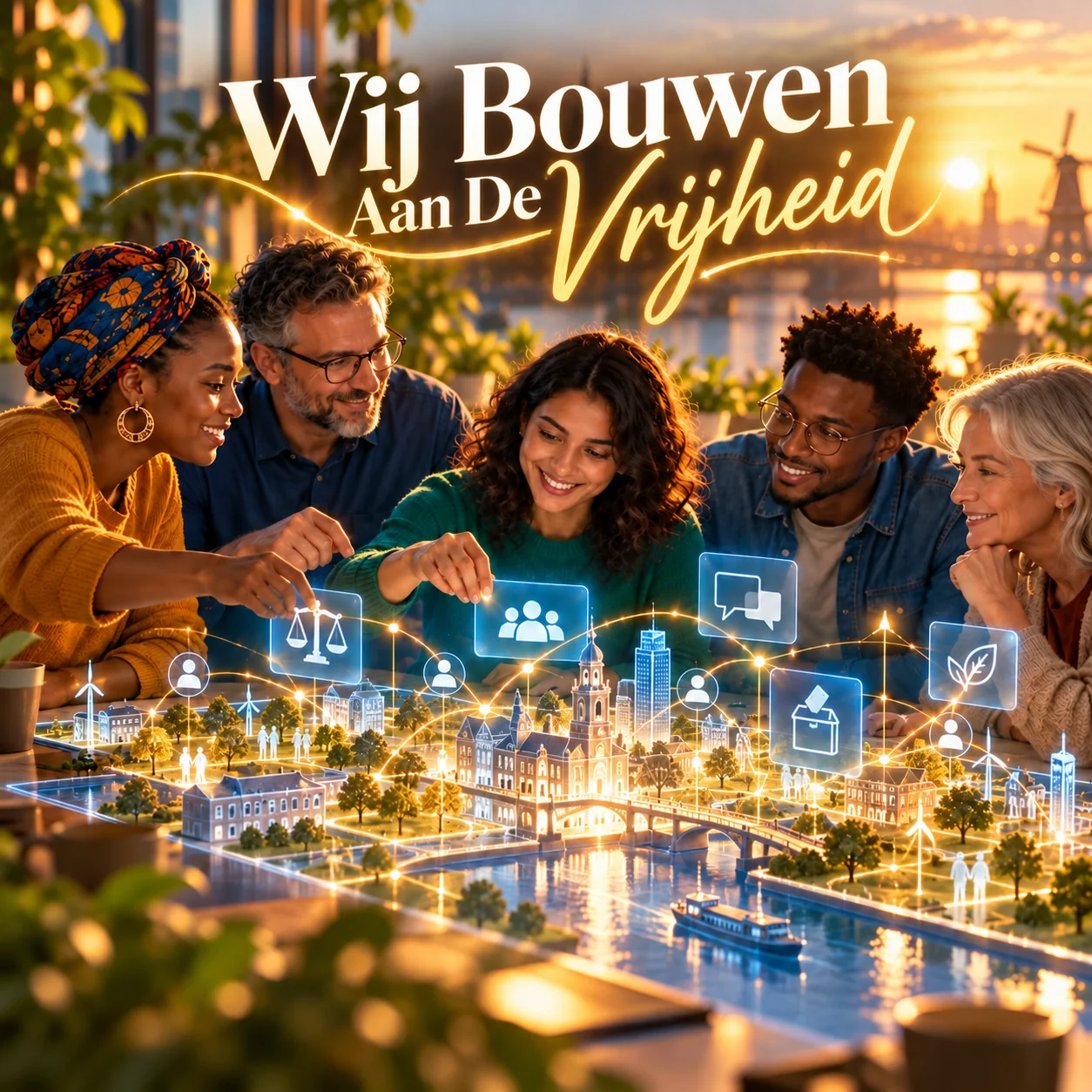 Wij bouwen aan de vrijheid